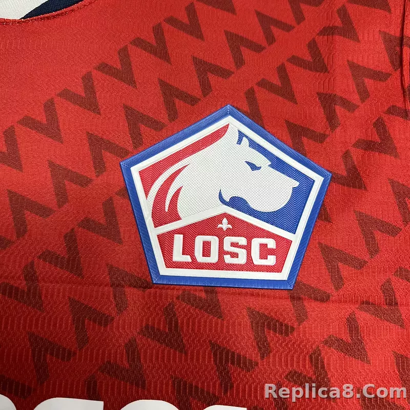 24-25 Lille OSC Home Jerseys Fan Version - detail