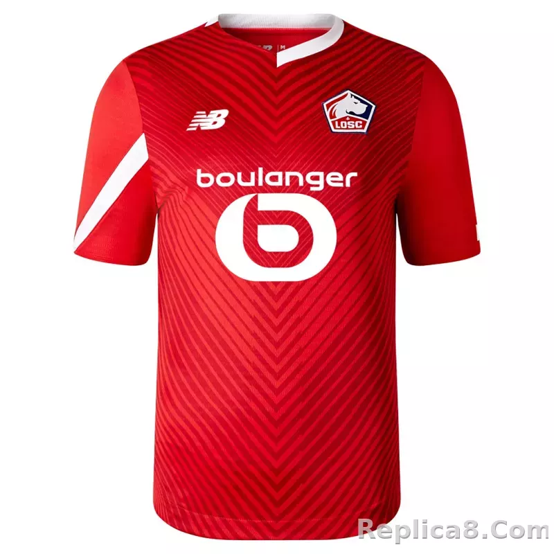 23-24 Lille OSC Home Jerseys Fan Version