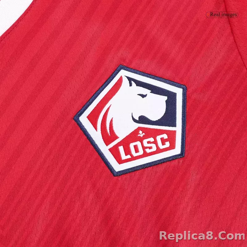 23-24 Lille OSC Home Jerseys Fan Version - detail