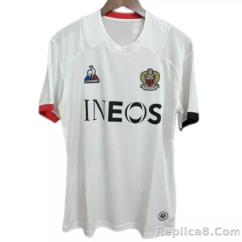 23-24 OGC Nice Away Jerseys Fan Version - detail