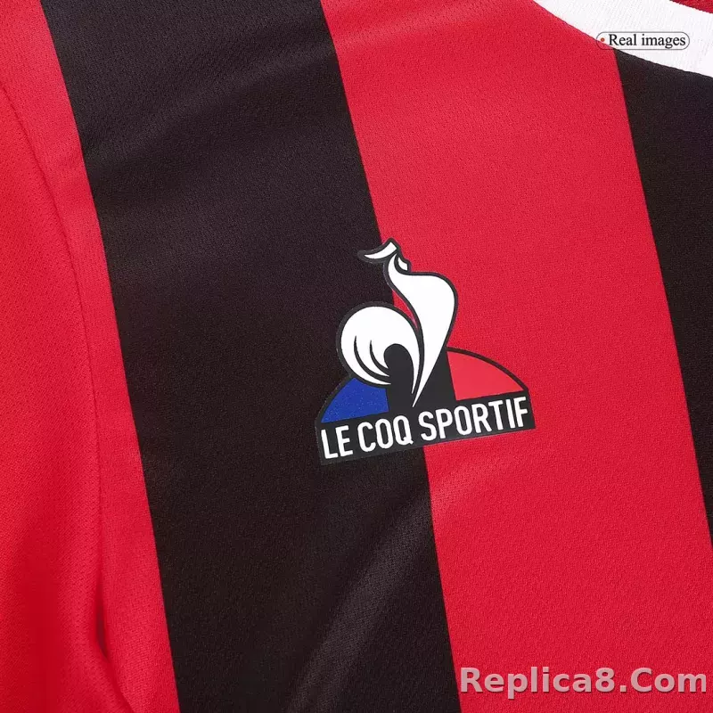 23-24 OGC Nice Home Jerseys Fan Version - detail