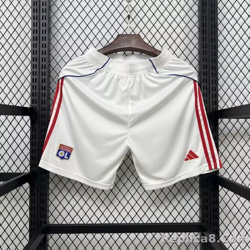 25-26 Olympique Lyonnais Home Shorts