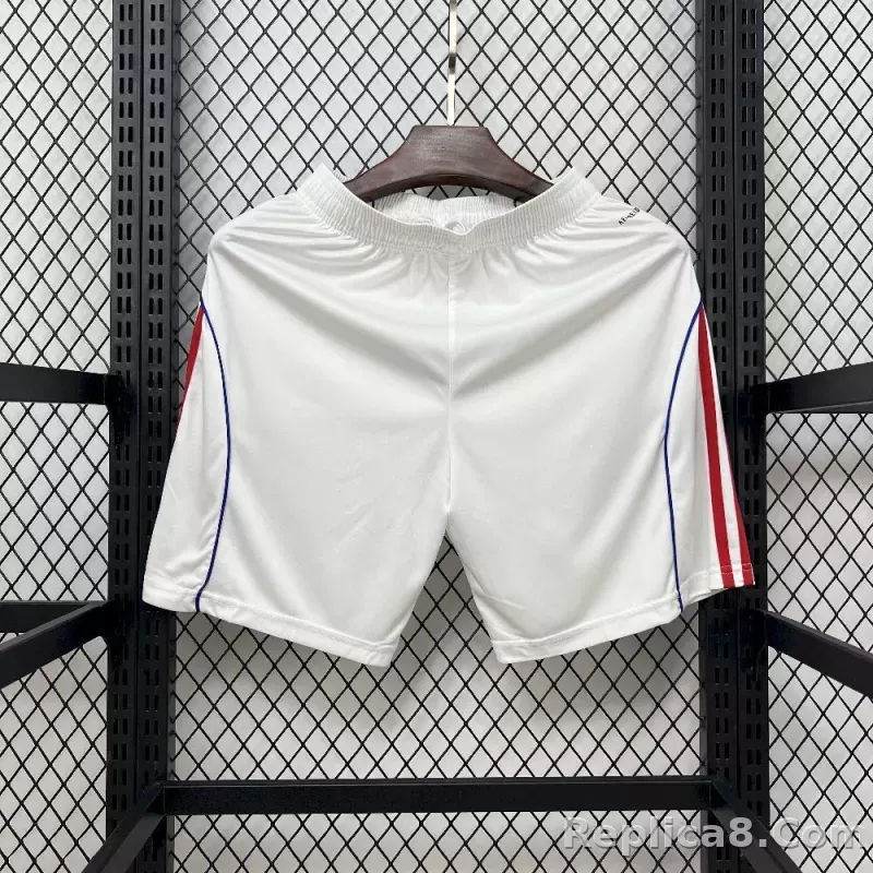 25-26 Olympique Lyonnais Home Shorts - detail