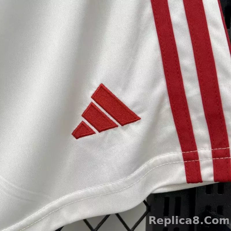 25-26 Olympique Lyonnais Home Shorts - detail