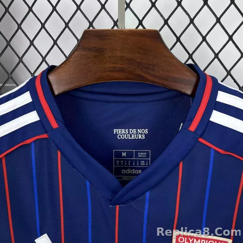 25-26 Olympique Lyonnais Away Soccer Jersey - detail