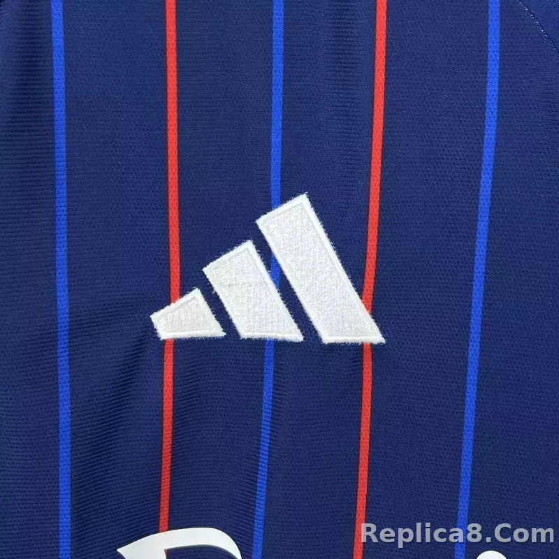 25-26 Olympique Lyonnais Away Soccer Jersey - detail