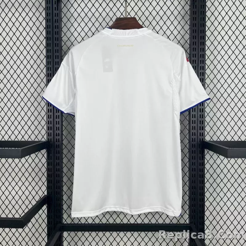 25-26 Olympique Lyonnais Home Soccer Jersey - detail