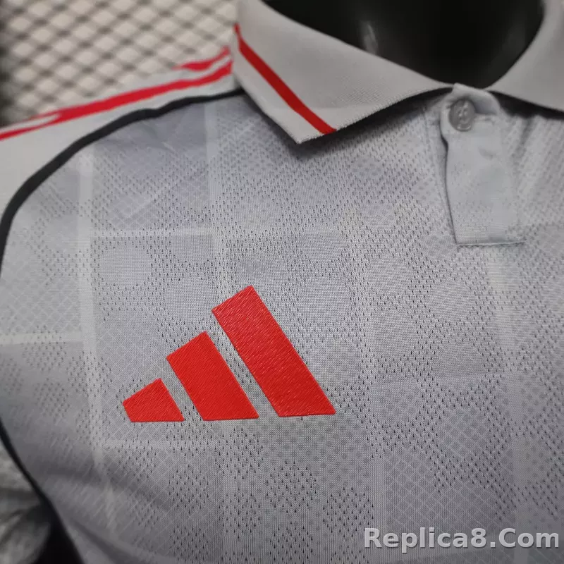25-26 Olympique Lyonnais Second Away Soccer Jersey Player Version - detail