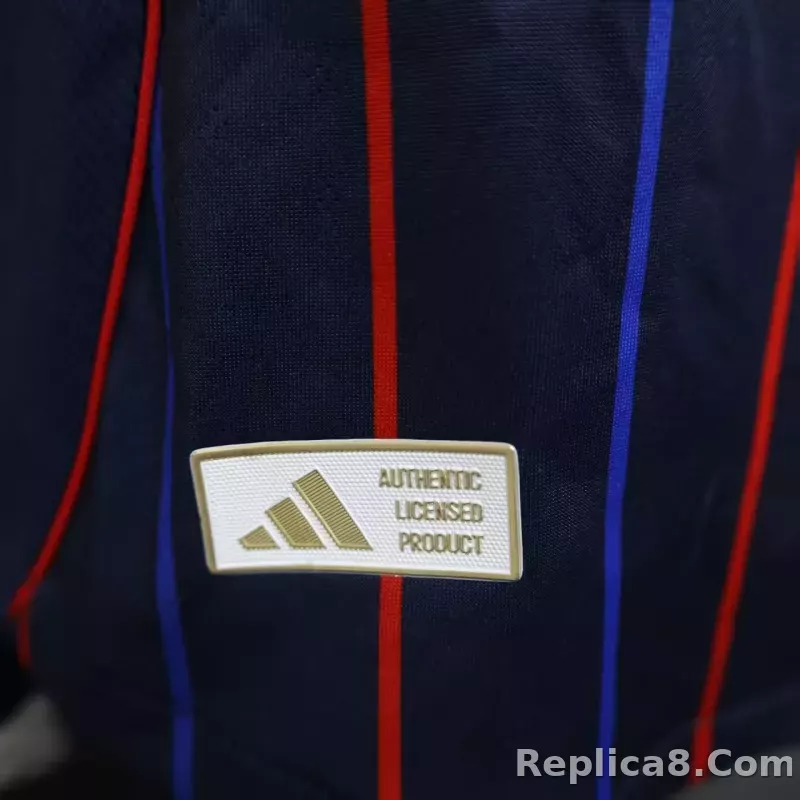 25-26 Olympique Lyonnais Away Soccer Jersey Player Version - detail