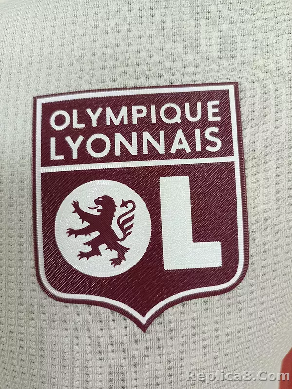 24-25 Olympique Lyonnais Third Away Jersey Player Version - detail