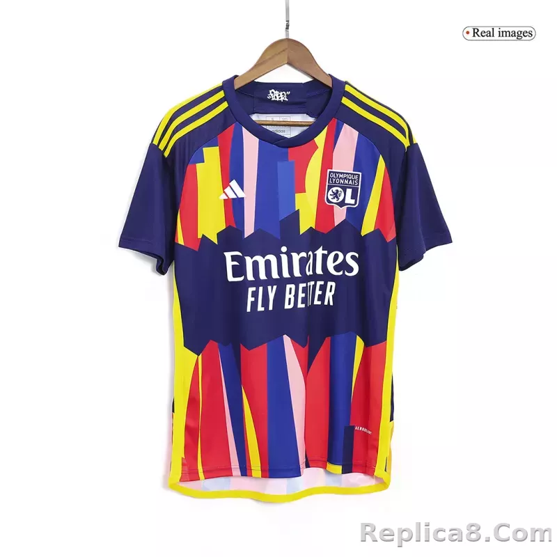 23-24 Olympique Lyonnais Third Away Jersey Fan Version