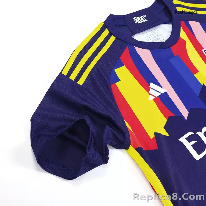 23-24 Olympique Lyonnais Third Away Jersey Fan Version - detail