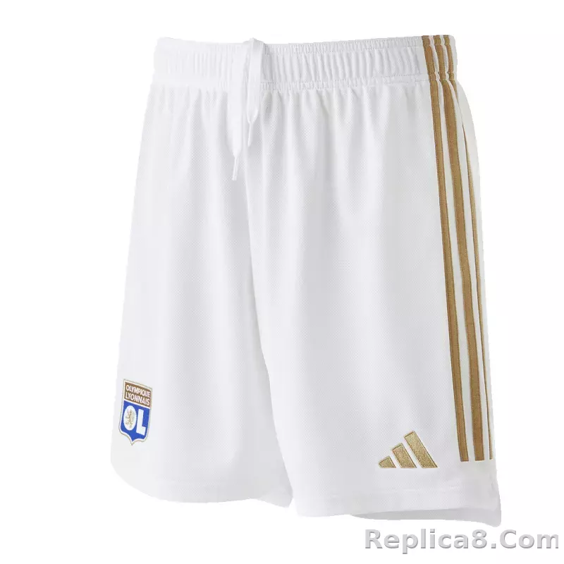 23-24 Olympique Lyonnais Home Shorts