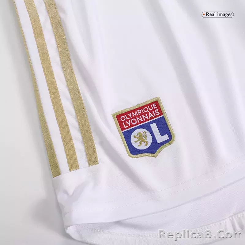 23-24 Olympique Lyonnais Home Shorts - detail