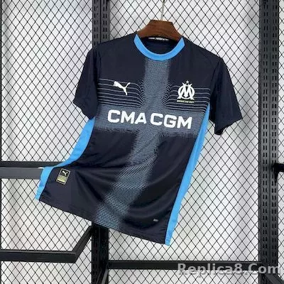 25-26 Marseilles Away Soccer Jersey