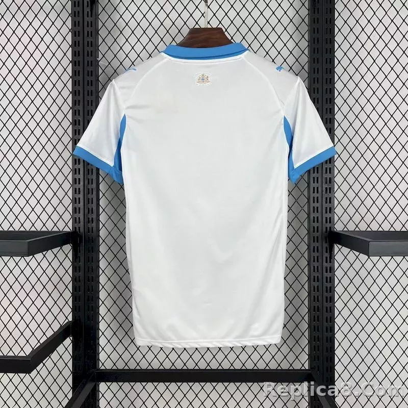 25-26 Marseilles Home Soccer Jersey - detail