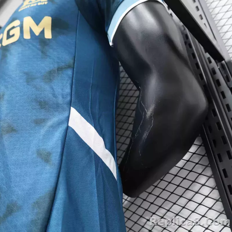 24-25 Marseilles Away Soccer Jersey Player Version - detail