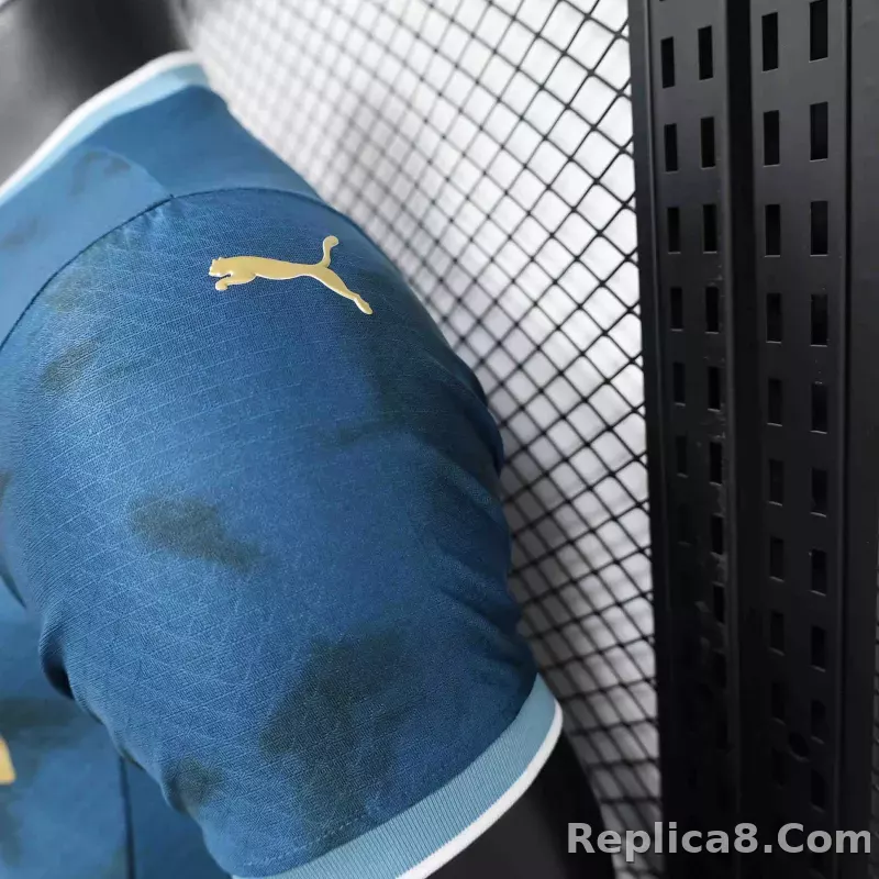 24-25 Marseilles Away Soccer Jersey Player Version - detail