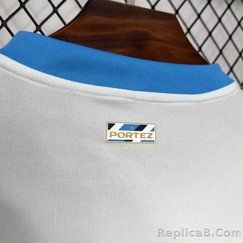 24-25 Marseilles Home Soccer Jersey - detail