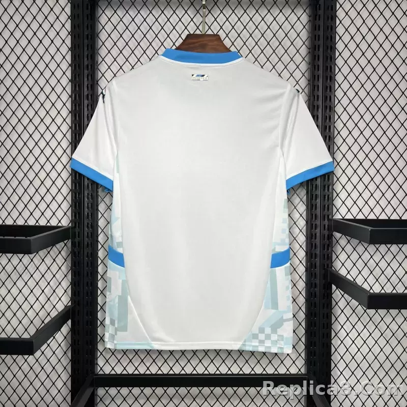 24-25 Marseilles Home Soccer Jersey - detail