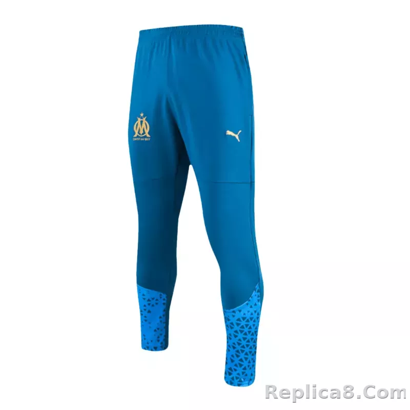 Kids Marseille Zipper Sweatshirt Kit(Top+Pants) Navy 2023/24 - detail