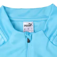 Kids Marseille Zipper Sweatshirt Kit(Top+Pants) Blue 2023/24 - view 15