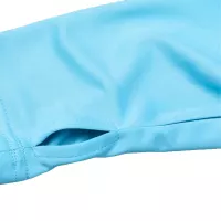 Kids Marseille Zipper Sweatshirt Kit(Top+Pants) Blue 2023/24 - view 8