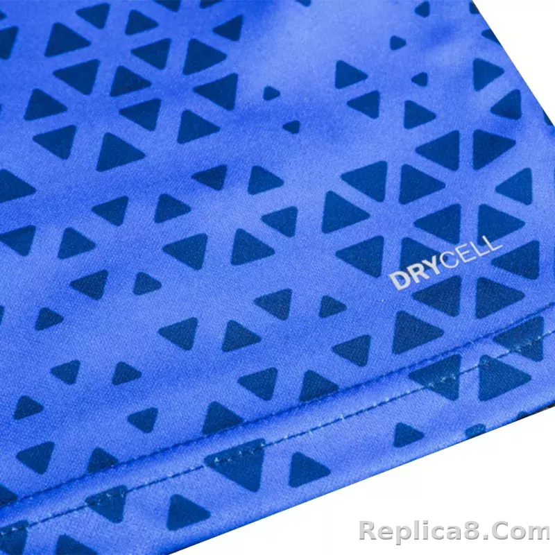 Marseille Zipper Sweatshirt Kit(Top+Pants) Blue 2023/24 - detail