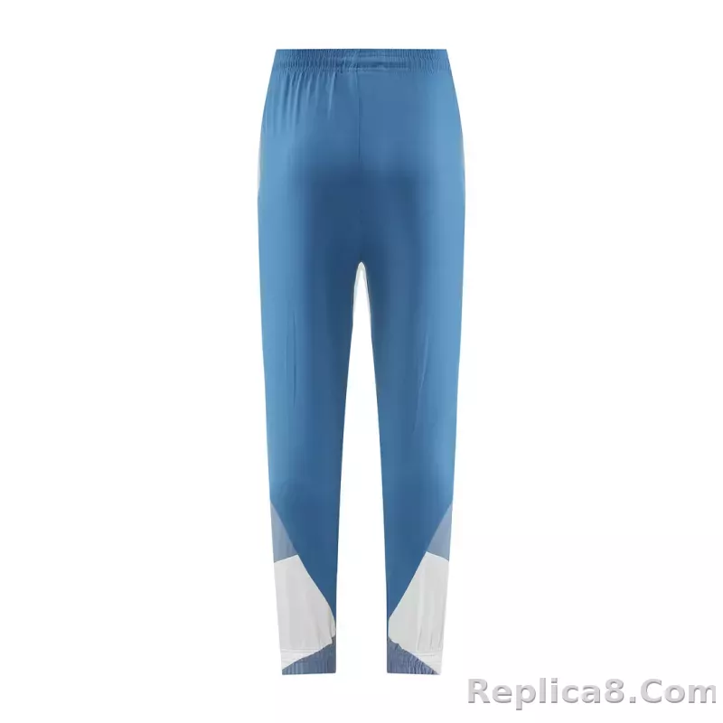 Marseille Hoodie Training Kit (Jacket+Pants) Blue 2023/24 - detail