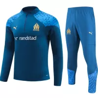 Marseille Zipper Sweatshirt Kit(Top+Pants) Navy 2023/24 - view 1