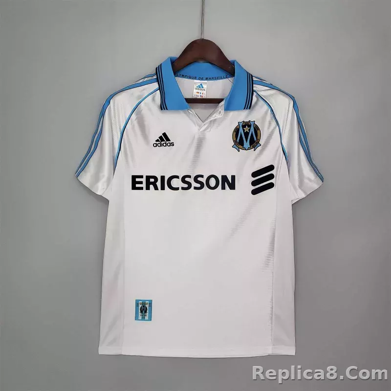 1998-1999 Marseilles Retro Jersey Home