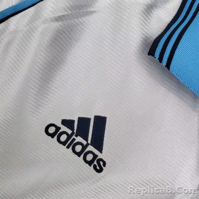 1998-1999 Marseilles Retro Jersey Home - detail