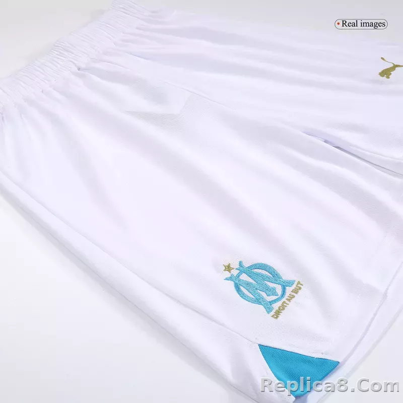 23-24 Marseille Home Shorts - detail