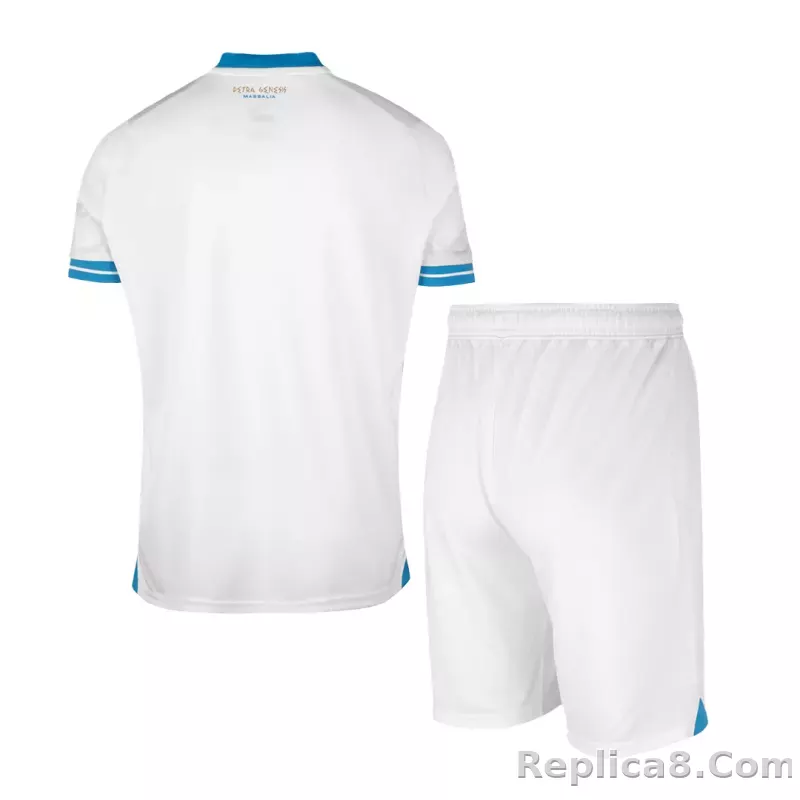 23-24  Marseille Home Kit Jersey+Shorts - detail