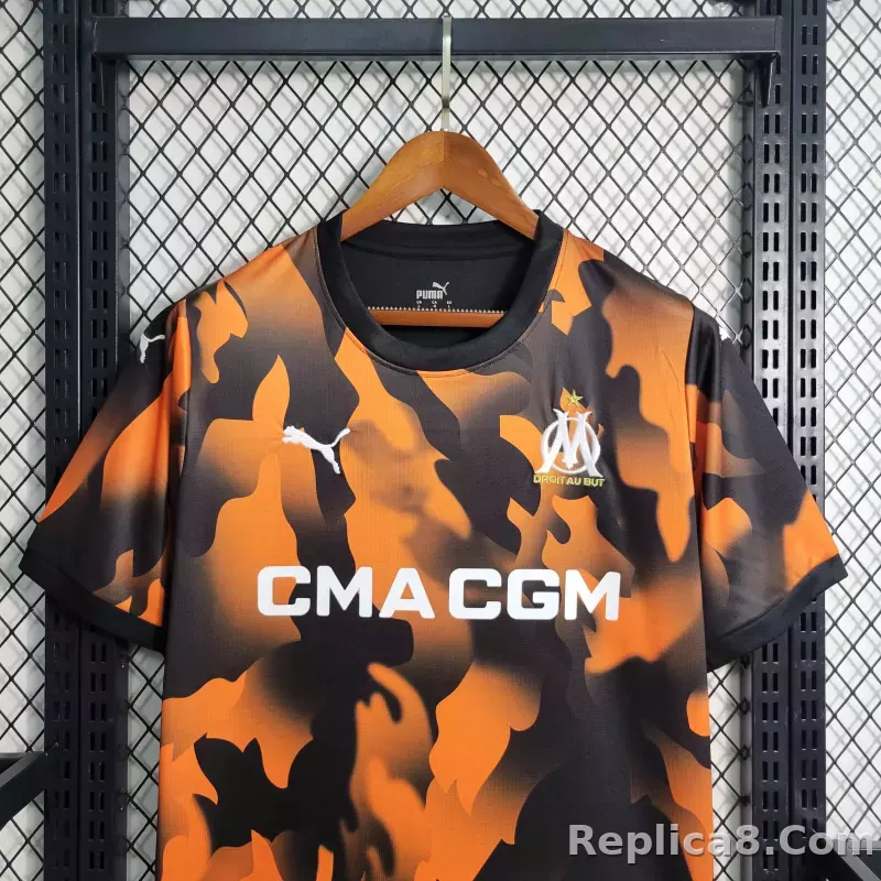 23-24  Marseille Third Away Jerseys Fan Version - detail
