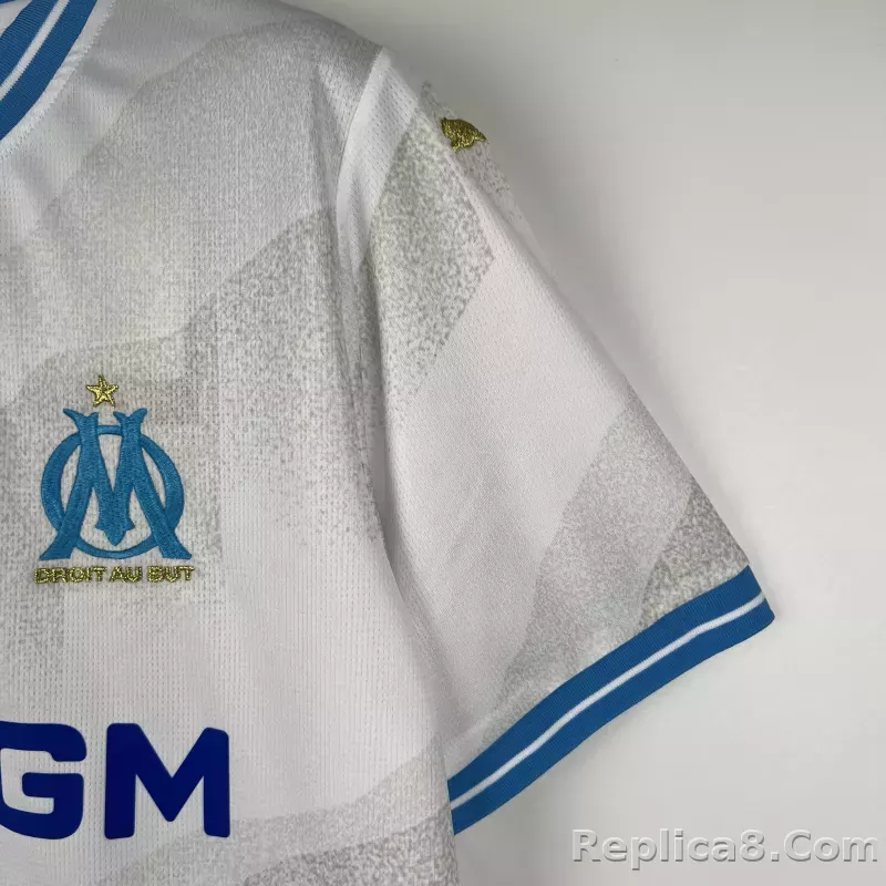 23-24  Marseille Home Fan Version - detail