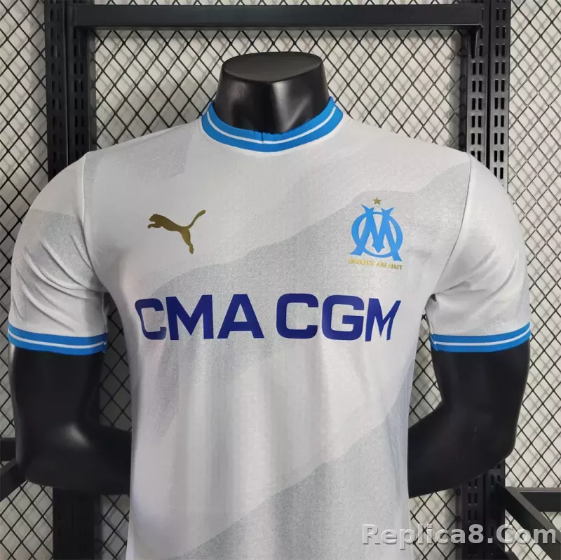 23-24  Marseille Home Player Version - detail