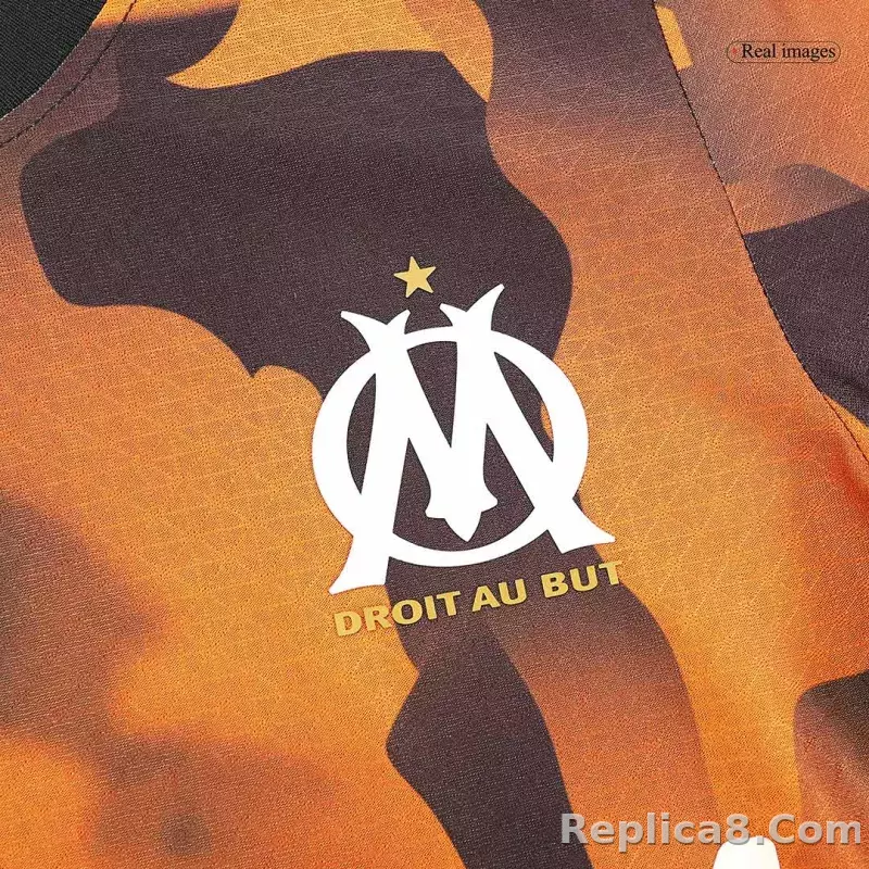 23-24 Marseille Third Away Jerseys Player Version - detail