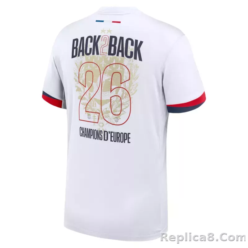 25-26 PSG BACK2BACK 2 Star Away Soccer Jersey