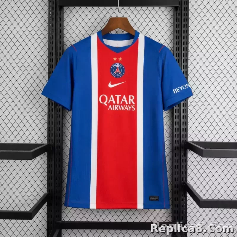 26-27 PSG Home Soccer Jersey 2 Star
