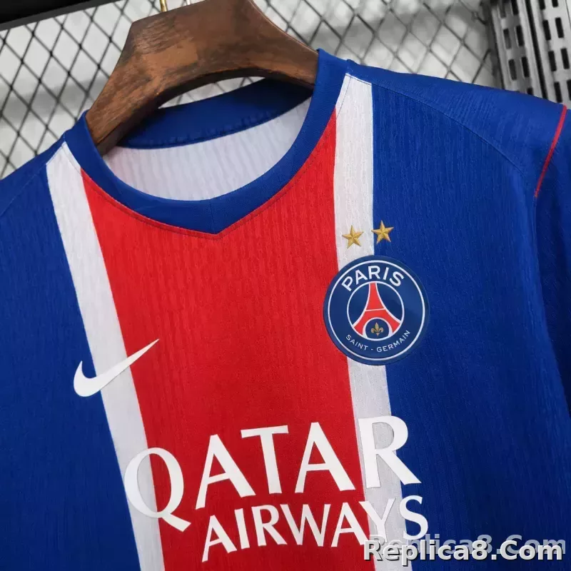 26-27 PSG Home Soccer Jersey 2 Star - detail
