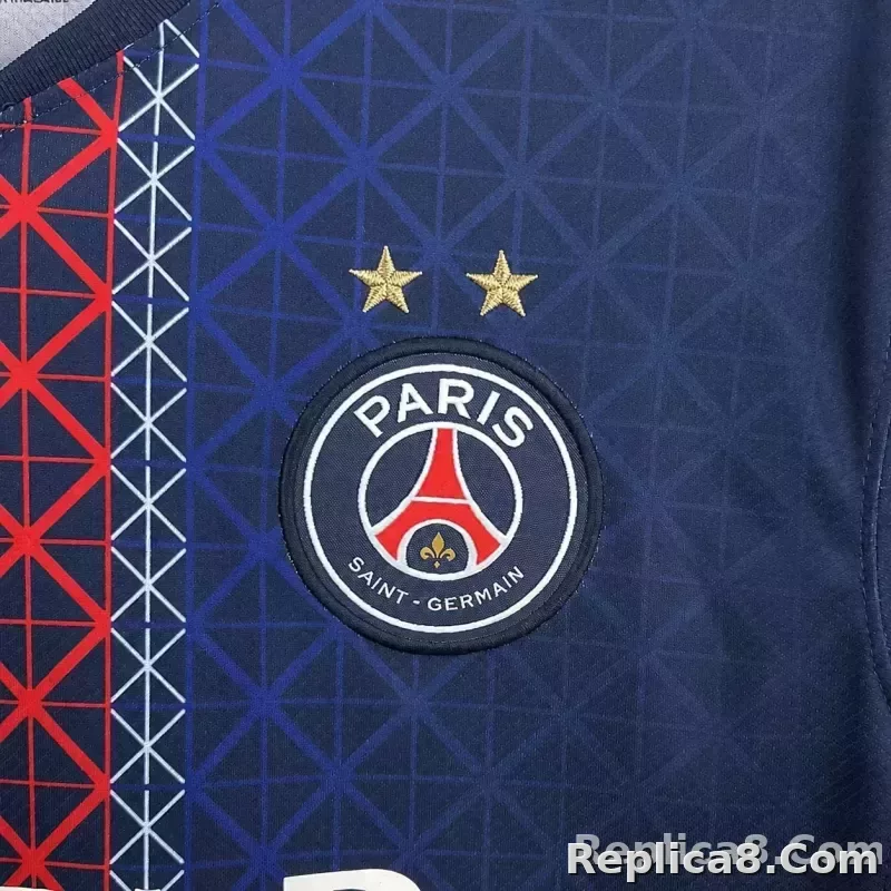 25-26 Paris Saint-Germain Home Soccer Jersey 2 Star - detail