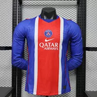 26-27 PSG Home Soccer Jersey Player Version Long Sleeve - view 1