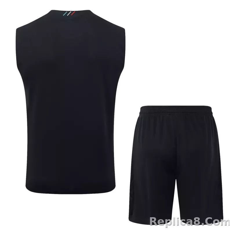 25-26 PSG Training Sleeveless Soccer Kit Jersey+Shorts - detail