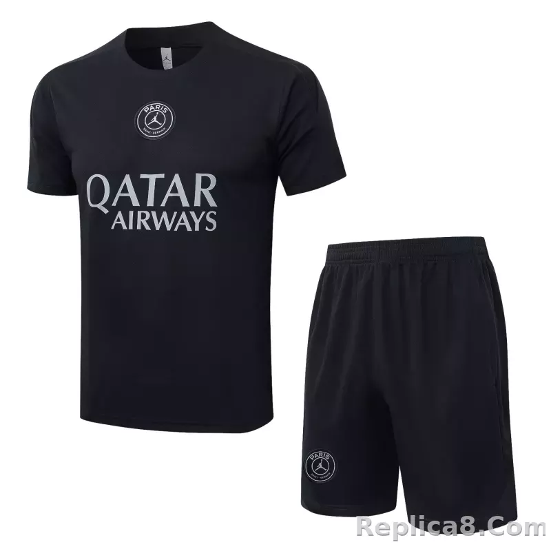 25-26 PSG Training Soccer Kit Jersey+Shorts