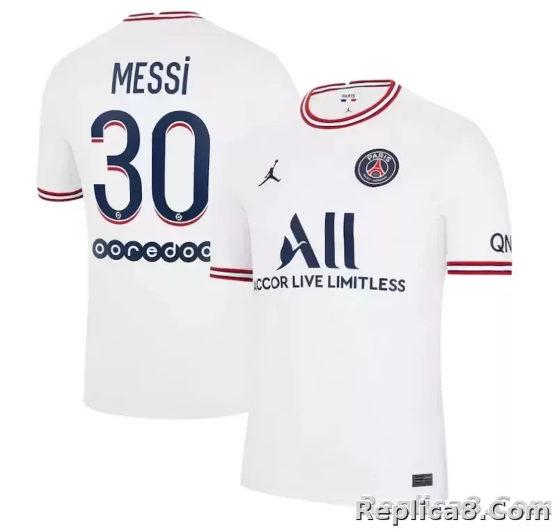 21-22 Paris Saint-Germain Fourth Away Soccer Jersey - detail