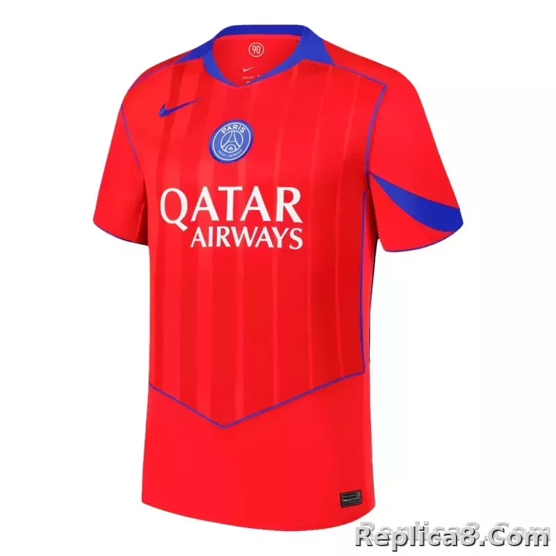 25-26 PSG Third Away Soccer Kit Jersey+Shorts - detail