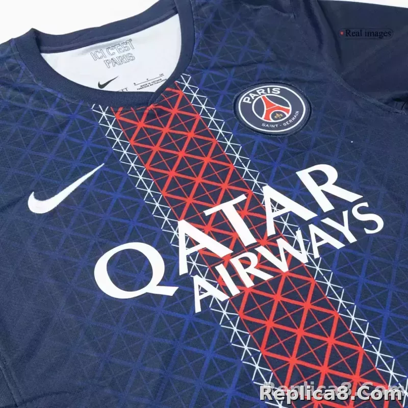 25-26 PSG Home Soccer Full Kit Jersey+Shorts+Socks - detail