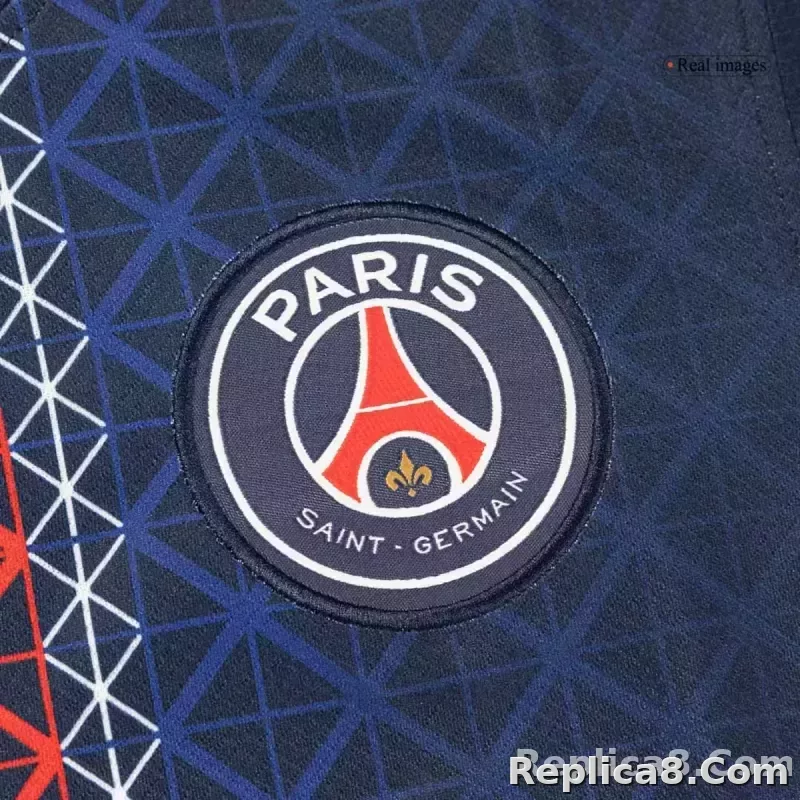 25-26 PSG Home Soccer Full Kit Jersey+Shorts+Socks - detail