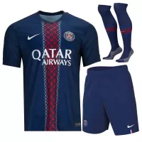 25-26 PSG Home Soccer Full Kit Jersey+Shorts+Socks - view 1